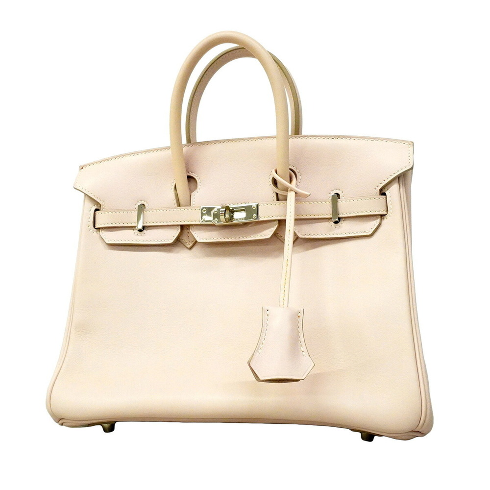 Hermes Birkin 25 Handbag, Swift Leather, Rose Dragee, □K Stamp, Ladies', P349...